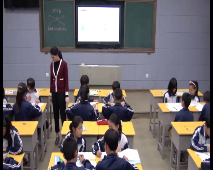华东师大版数学七上《对顶角》湖南赵老师-县级优课
