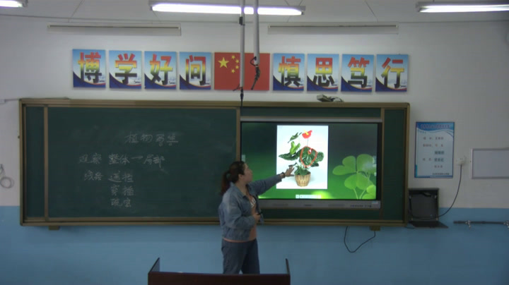 浙人美版美术五下《11植物写生》吉林杜老师-县级优课