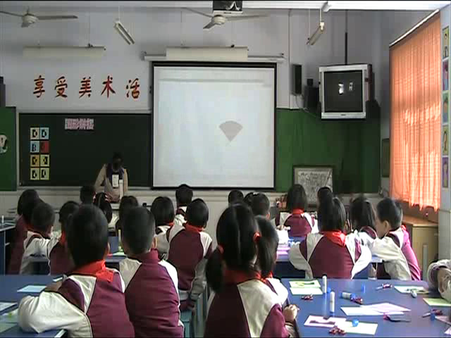 浙人美版美术四上《15正负图形》浙江王老师-县级优课