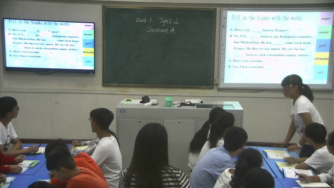 科普版英语九上 Unit1 Topic2《SectionA》河南左老师-县级优课