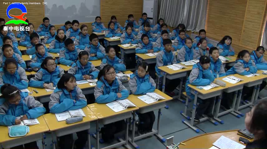 冀教版英语七上《Lesson25Jenny’sFamily》陕西张老师-市一等奖