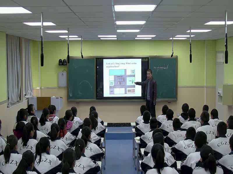 冀教版英语八上《Lesson19TheBestNeighbourhood》甘肃李老师-县级优课