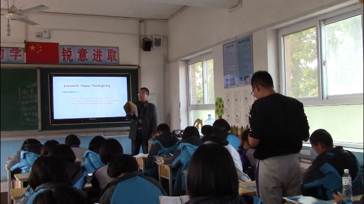 冀教版英语八上《Lesson16HappyThanksgiving》河北刘老师-县级优课
