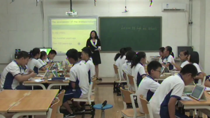 冀教版英语八上《Lesson33LifeonWheels》河北马老师-全国一等奖