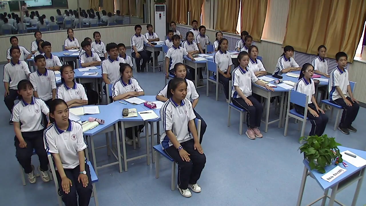 外研版英语七上《Unit1 There are thirty students in my class.》宁夏买老师-全国一等奖