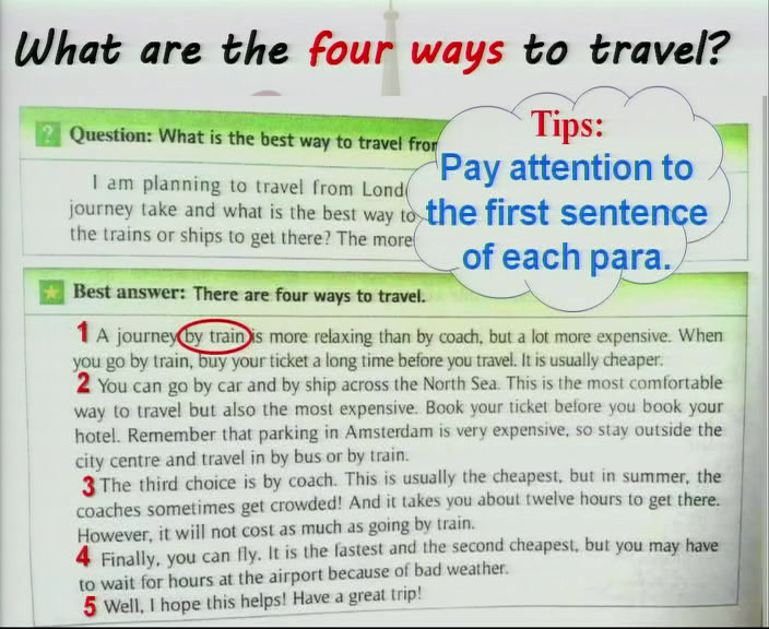 外研版英语八上《Unit2 What is the best way to travel》安徽吴老师-全国一等奖