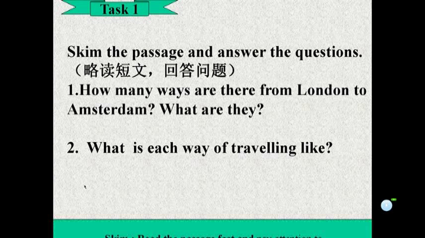 外研版英语八上《Unit2 What is the best way to travel》内蒙张老师-市一等奖